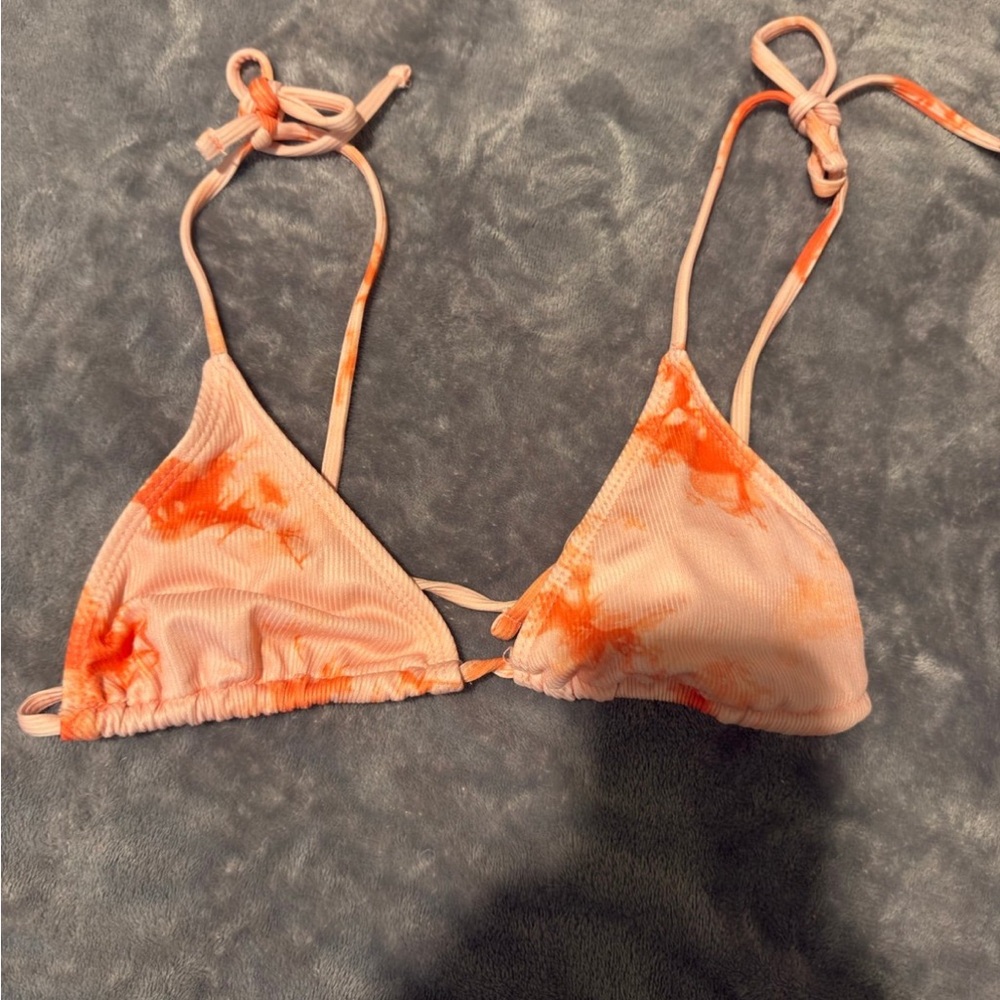 Tie dye bikini top
